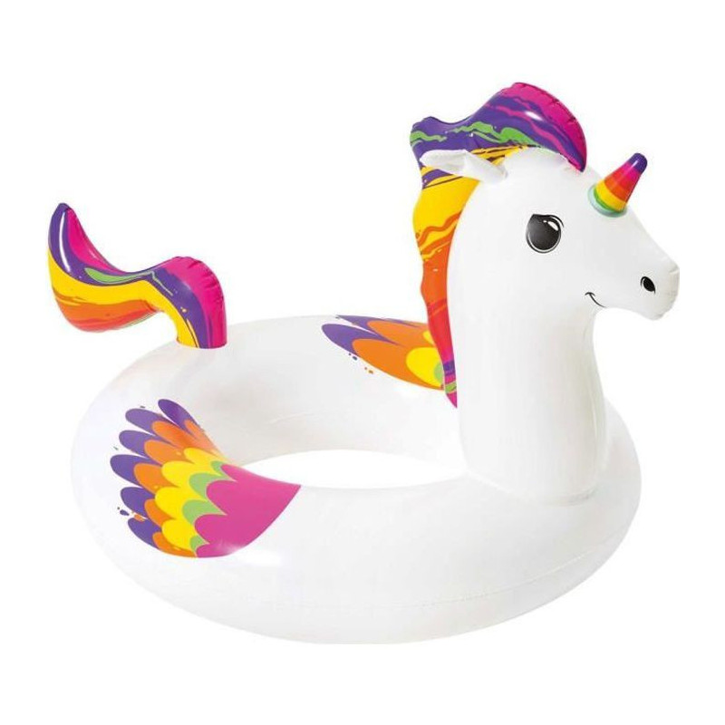 BESTWAY Bouee ronde licorne Fantasy diametre 91 cm