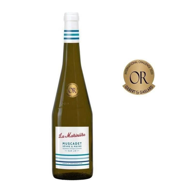 La Mariniere 2020 Muscadet Sevre et Maine - Vin blanc de la Val de Loire