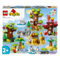 LEGO® DUPLO® 10975 Animaux sauvages du monde