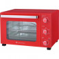 CONTINENTAL EDISON CEMF35R - Minifour electrique 35L rouge  - 1500W - Rotissoire, Convection naturelle