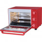 CONTINENTAL EDISON CEMF35R - Minifour electrique 35L rouge  - 1500W - Rotissoire, Convection naturelle