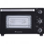 CONTINENTAL EDISON CEMF46B3 - Minifour electrique 46L noir - 1800W - Rotissoire, Convection naturelle