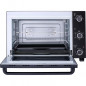 CONTINENTAL EDISON CEMF46B3 - Minifour electrique 46L noir - 1800W - Rotissoire, Convection naturelle