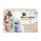 TOMMEE TIPPEE - Lot de 6 biberons Closer to Nature - Tetine valve Anti-Colique - 260ml - Multicolore