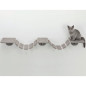 TRIXIE Échelle d'escalade murale pour chats 150x30 cm Taupe