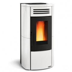 NORDICA EXTRAFLAME 1282801-POELE A GRANULES ETANCHE-12KW-A+-FLAMME VERTE 7*-CSTB-FOYER FON NORDICA EXTRAFLAME - TERRYPLUSBLANC