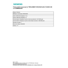 Siemens Four pyrolyse SIEMENS HB 675 G 0 S 1