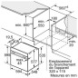  Multifonction 71L SIEMENS 3600W 59cm, HB 675 G 0 S 1