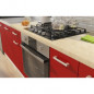 ULTRA Cuisine complete avec meuble four et plan de travail inclus L 300 cm - Rouge mat