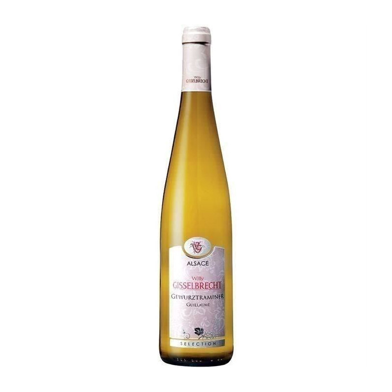 Gisselbrecht Cuvee Guillaume 2016 Gewurztraminer - Vin blanc dAlsace