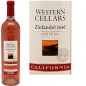 Western Cellars Zinfandel California - Vin Rose des Etats-Unis