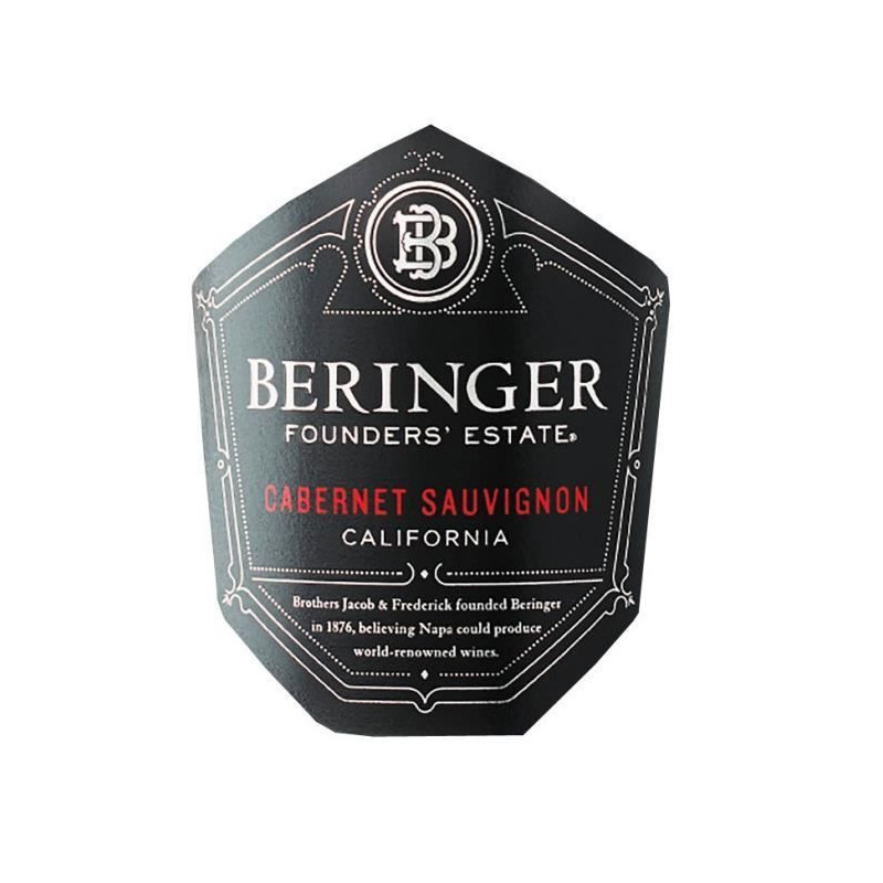 Beringer Founder Estate Cabernet Sauvignon - Vin rouge de Californie