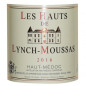 Chateau Lynch Moussas 2016 Saint Sauveur - Vin rouge de Bordeaux