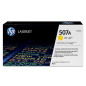 HP 507A Toner Jaune authentique CE402A