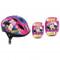 DISNEY MINNIE Combo casque + genouilleres + coudieres