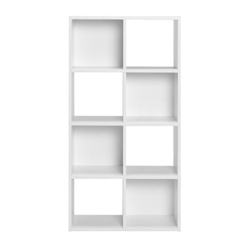 Meuble de rangement MIXCLUB 9 cases - Blanc - L 91x P 30 x H 91 cm