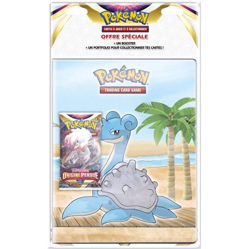 Cartes à collectionner Pokémon Pack Portfolio et Booster Epée et Bouclier Origine Perdue