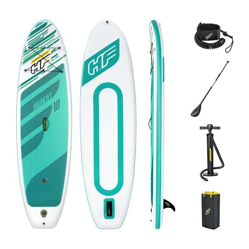 BESTWAY Hydro-Force Huaka'i Tech Paddle SUP gonflable - 305 x 84 x 12 cm