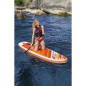 BESTWAY Paddle SUP gonflable Hydro-Force - Aqua Journey - 274 x 76 x 12 cm