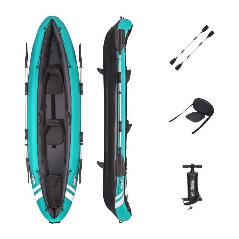 Kayak gonflable - BESTWAY - Hydro-Force™ Ventura - 330 x 86 cm - 2 places - Adultes