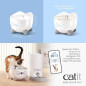 CAT IT Fontaine a eau automatique pour chat - 2,5 L - Vert