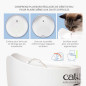 CAT IT Fontaine a eau automatique pour chat - 2,5 L - Vert