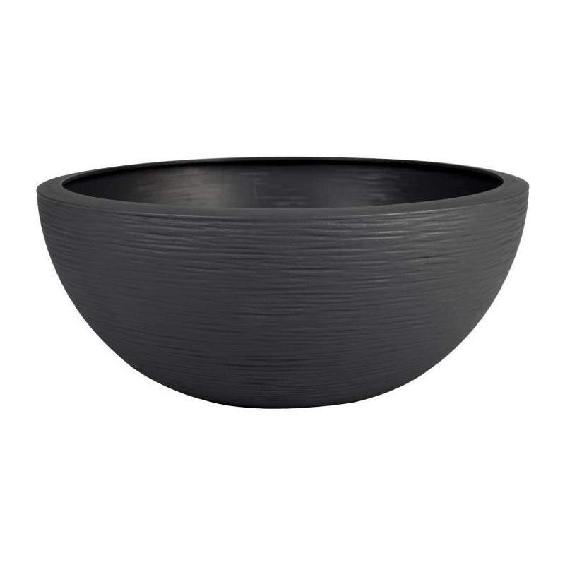 EDA PLASTIQUE - Pot vasque Graphit'Up Ø 40 - 14,9L - Gris anthracite