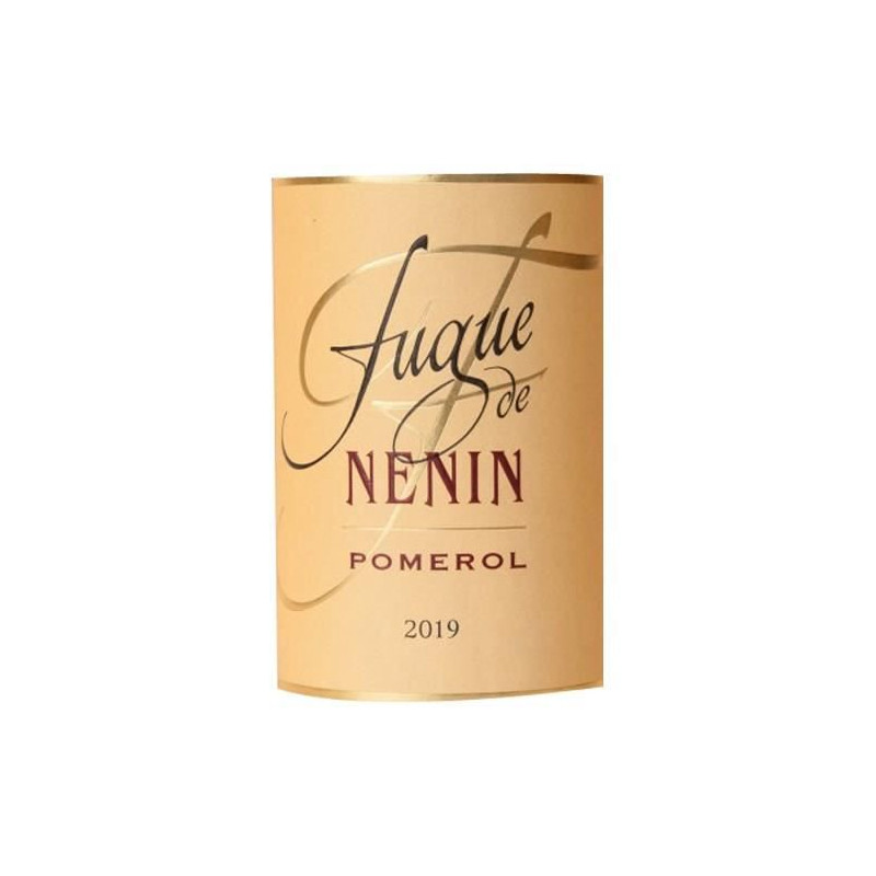 Fugue de Nenin 2019 Pomerol - Vin rouge de Bordeaux