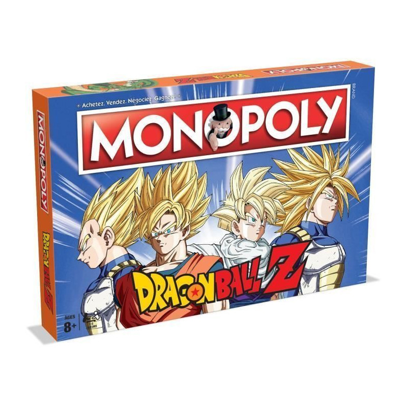 MONOPOLY - Dragon Ball Z - Jeu de societe - Version francaise