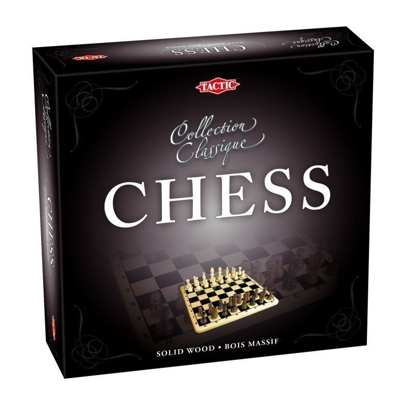 Coffret Echecs En Bois