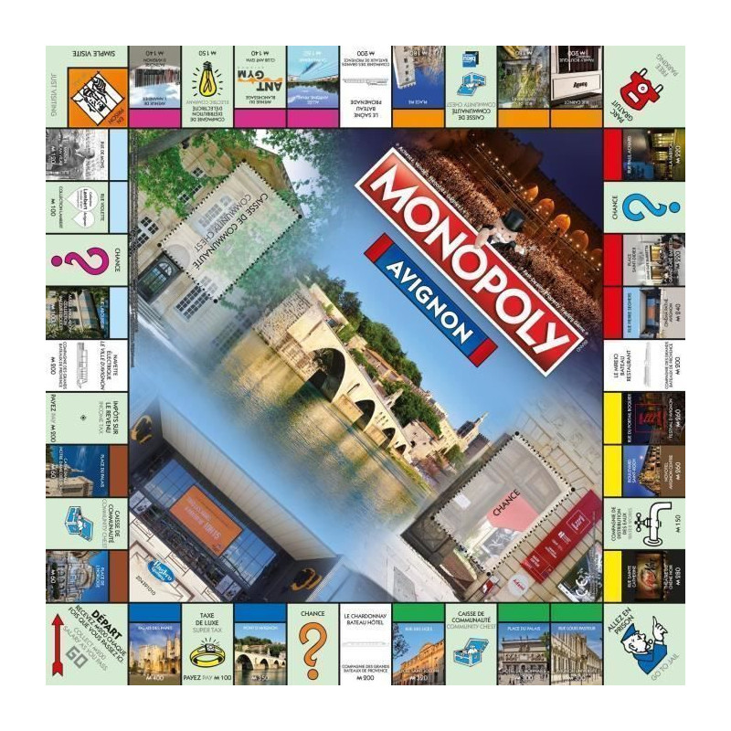 MONOPOLY AVIGNON - Jeu de societe