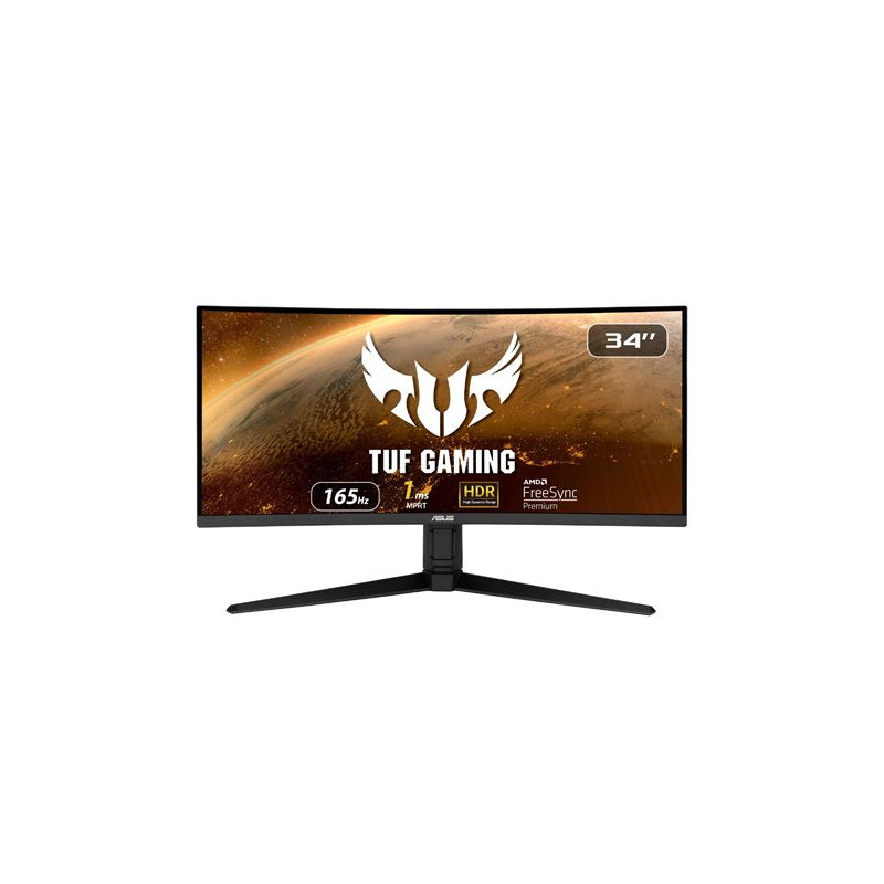 Ecran PC Gaming Asus TUF VG34VQL1B 34" Ecran incurvé WQHD Noir