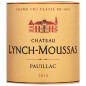 Château Lynch-Moussas 2018 Pauillac - Vin rouge de Bordeaux