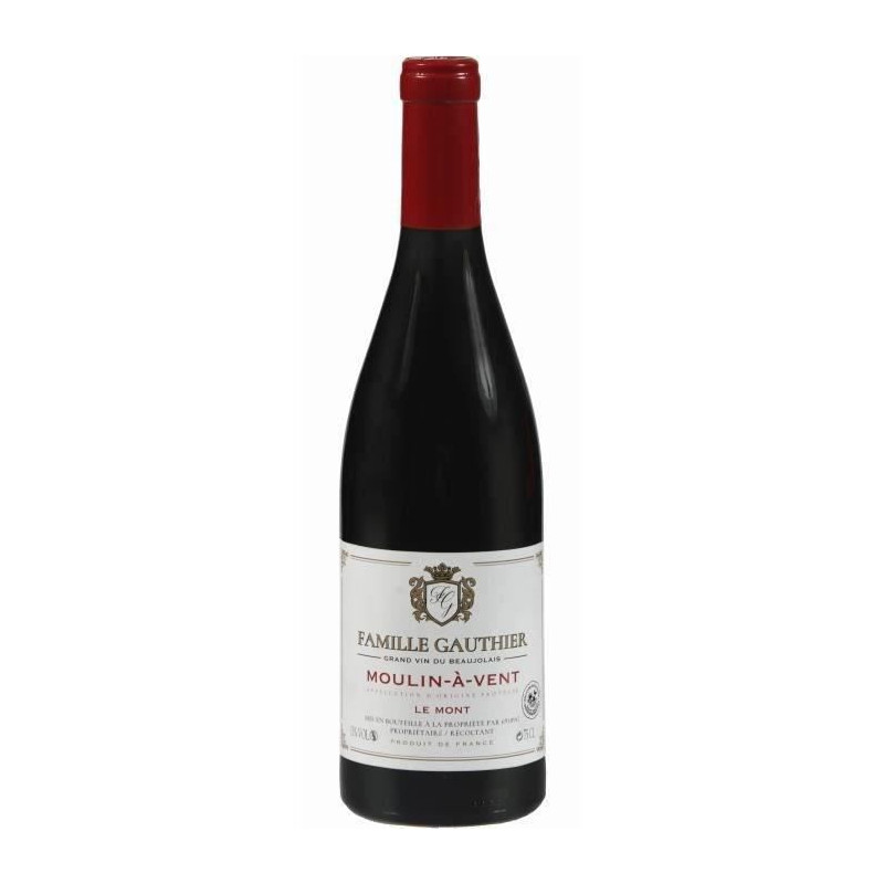 Famille Gauthier Le Mont 2021 Moulin-a-Vent - Vin rouge de Beaujolais