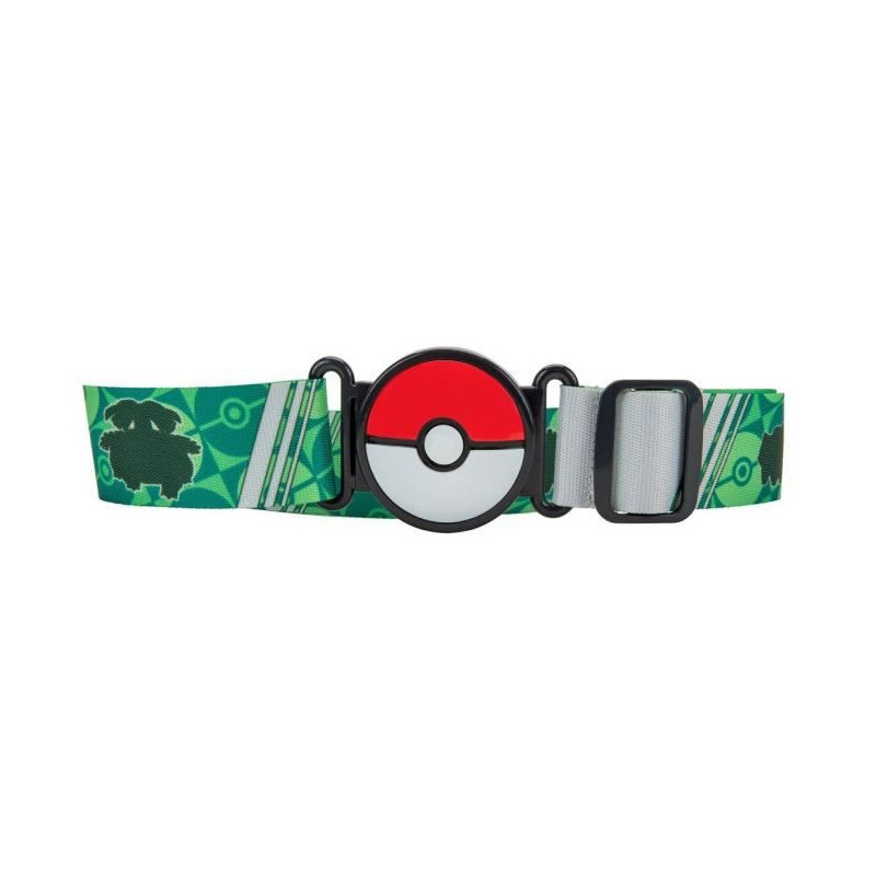 Ceinture Clip 'N' Go BANDAI - Pokémon - 1 ceinture, 1 Poké Ball, 1 Nest Ball et 1 figurine 5 cm Bulbizarre