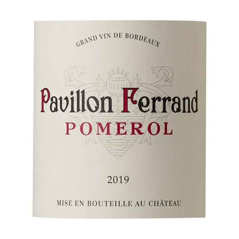 Pavillon Ferrand 2019 Pomerol - Vin rouge de Bordeaux