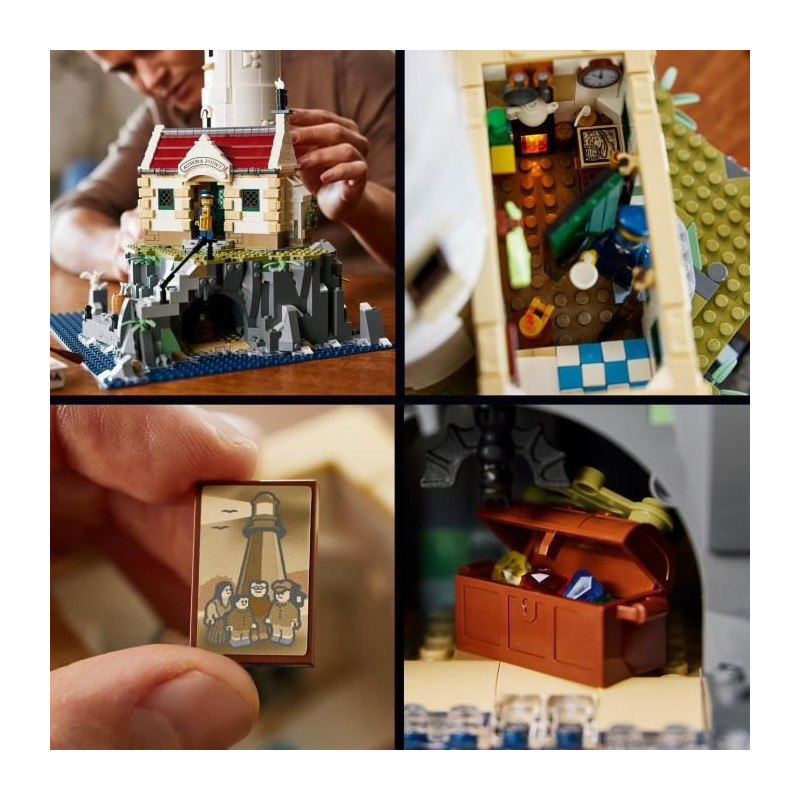 Le LEGO phare motorisé à ce prix pour le Black Friday, c'est du jamais vu  : il décore élégamment une chambre ou un salon 