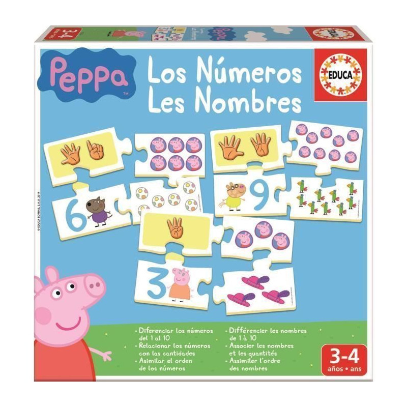 PEPPA PIG Japprends les Nombres