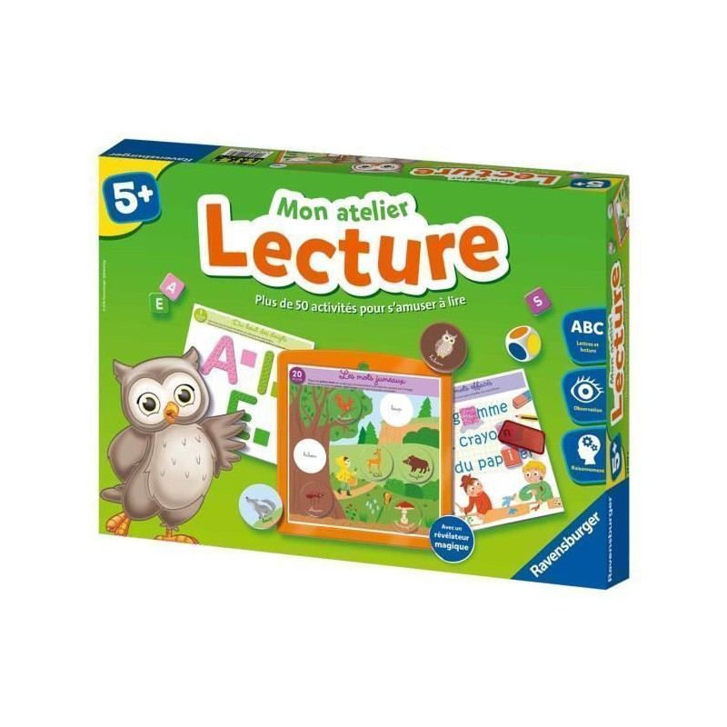 RAVENSBURGER Mon Atelier Lecture Jeu Educatif