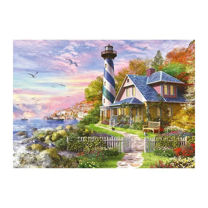 EDUCA Puzzle 4000 Phare A Rock Bay