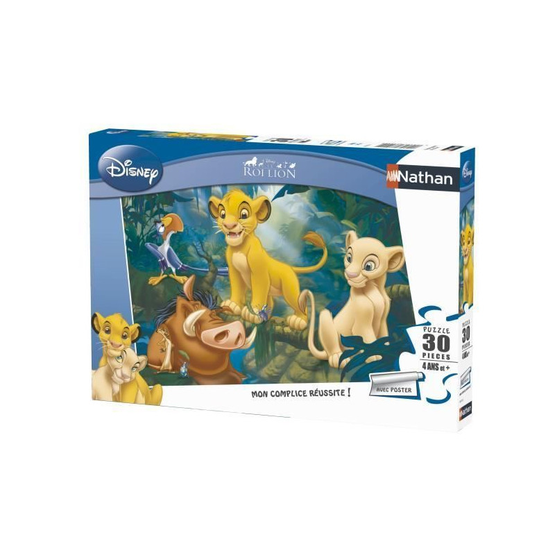 LE ROI LION Puzzle Simba + Co 30 pcs - Disney