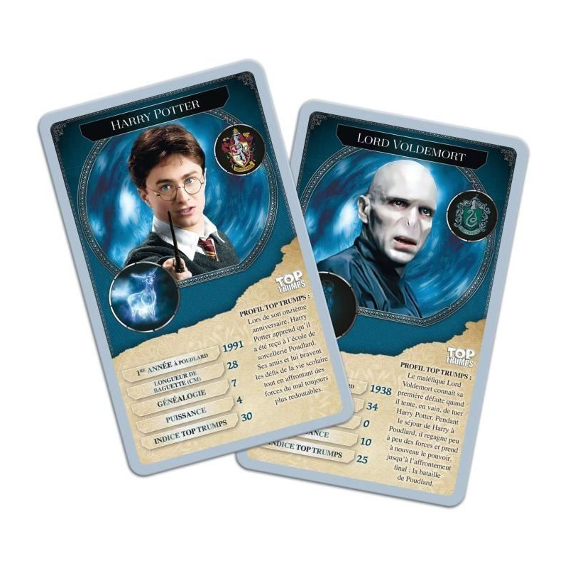 TOP TRUMPS - Harry Potter - Jeu de cartes - Version francaise