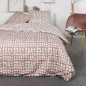 Parure de lit 2 personnes TODAY Flannelle 1.14 - Une housse de couette 220x240 cm + 2 taies d'oreillers 63x63 cm