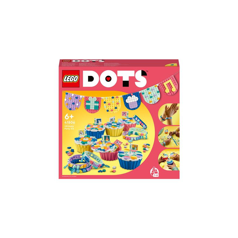 LEGO® Dots 41806 Le kit de fête ultime