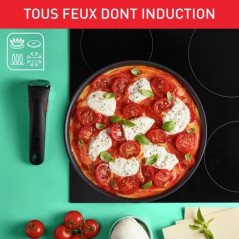 TEFAL Ingenio Daily Chef Rouge surprise Set 4 pièces - Induction
