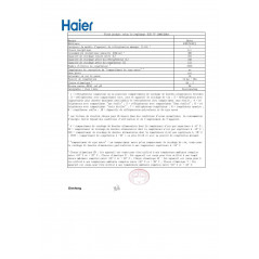 Haier Combiné inversé HAIER A 3 FE 743 CPJ