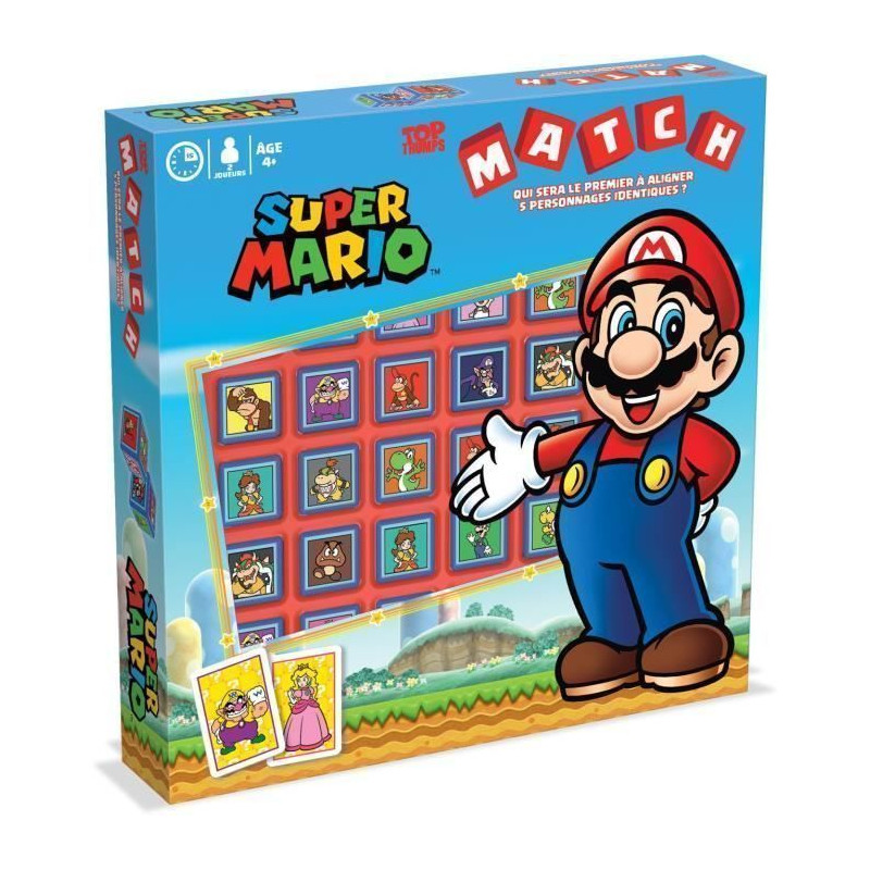 MATCH - Super Mario - Jeu de strategie - Version francaise