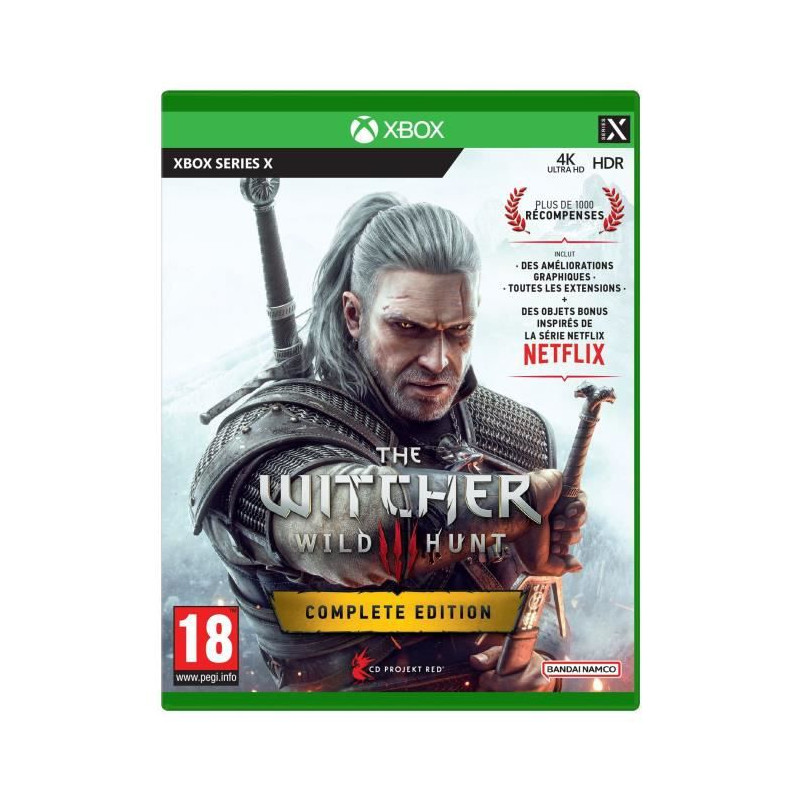 The Witcher 3: Wild Hunt Complete Edition Jeu Xbox One et Xbox Series