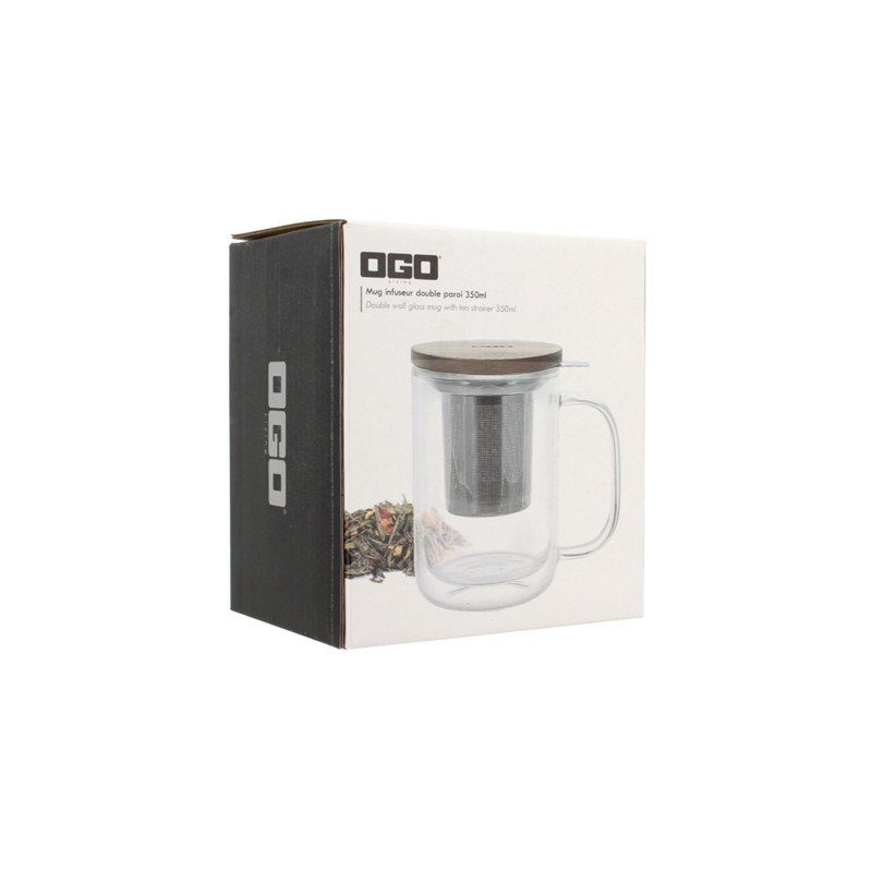 Mug infuseur double paroi Ogo 350 ml