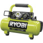 Compresseur a cuve RYOBI 18V One Plus - 4L - Sans batterie ni chargeur R18AC-0